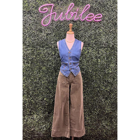 Mossy Marlie Pocket Corduroy Pants