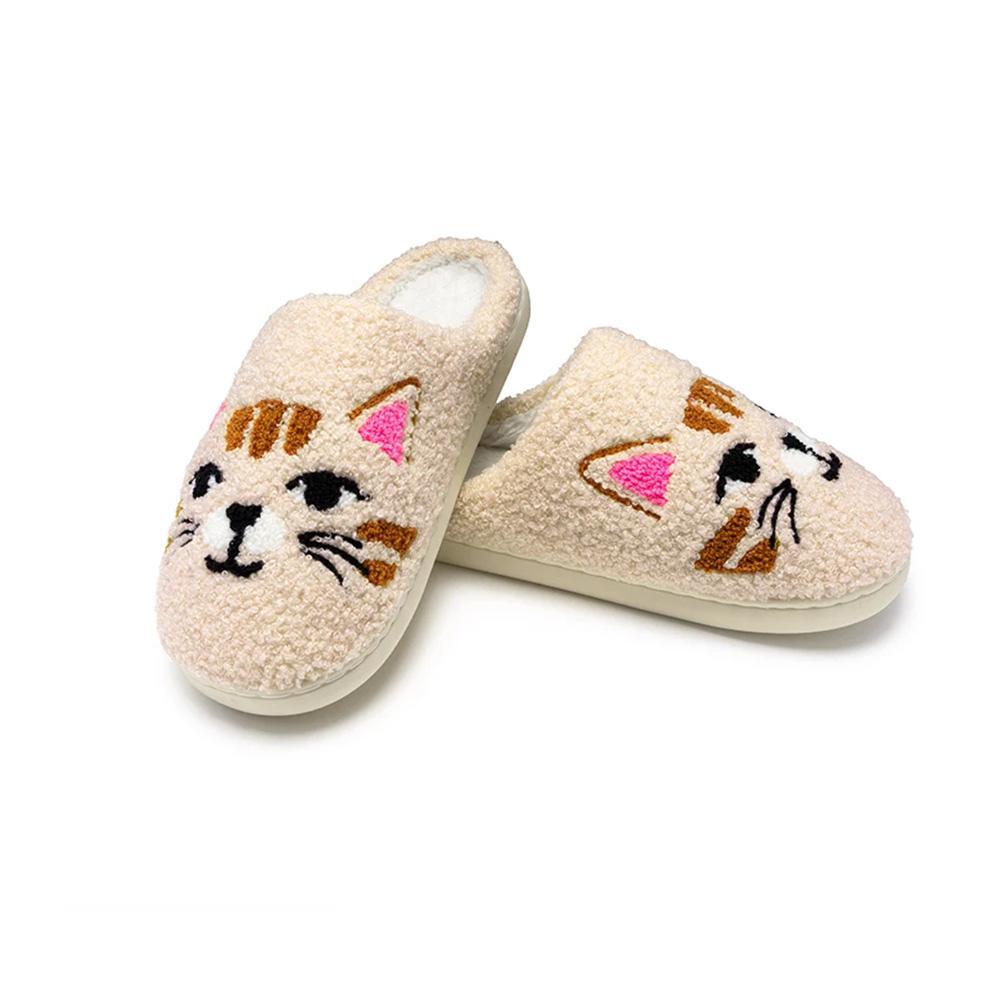 Cat Face Slippers