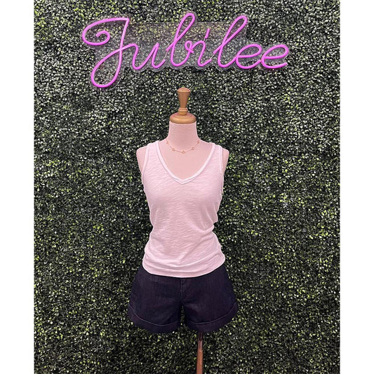 Sirena White Tank Top Shirt