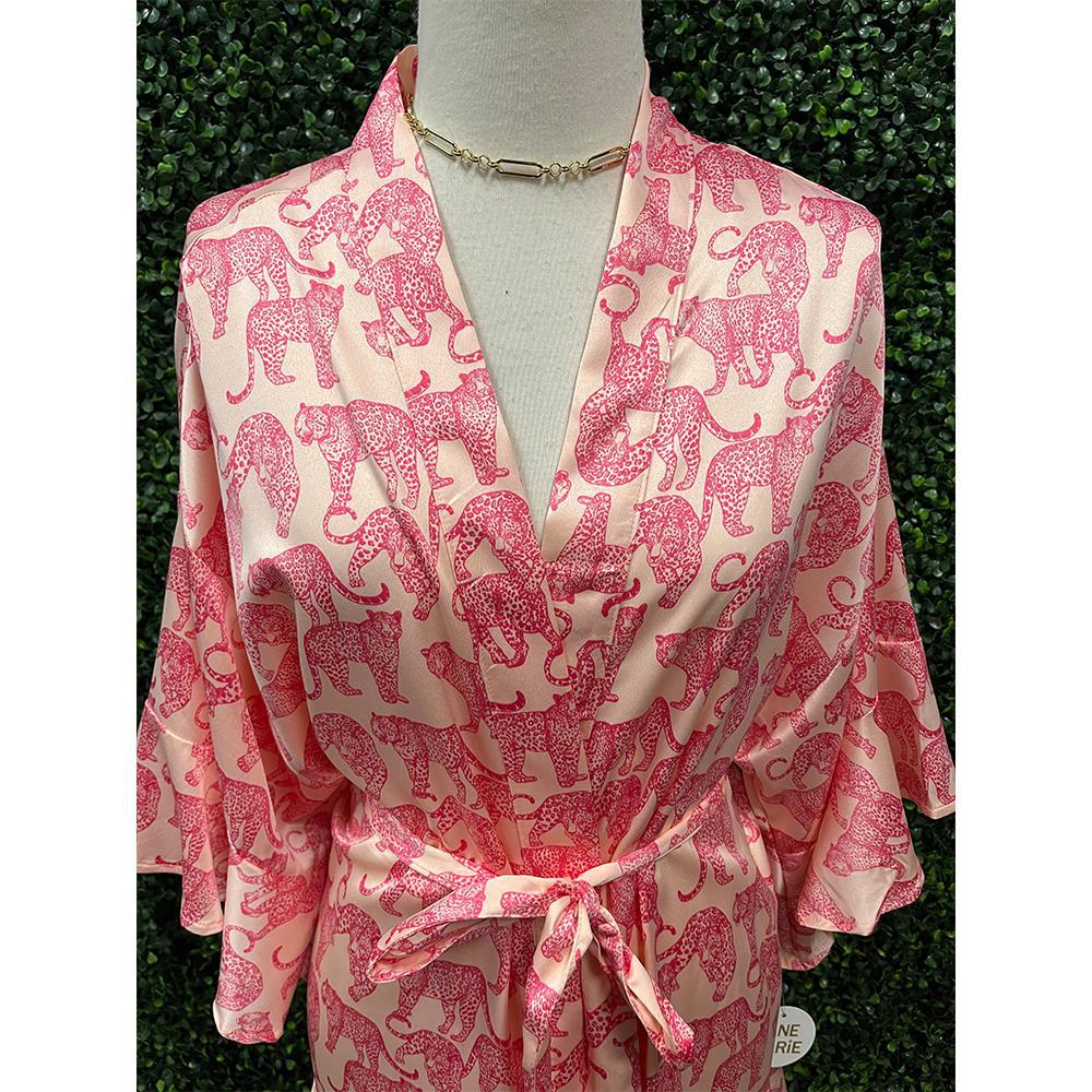 Call of the Wild Silky Satin Robe