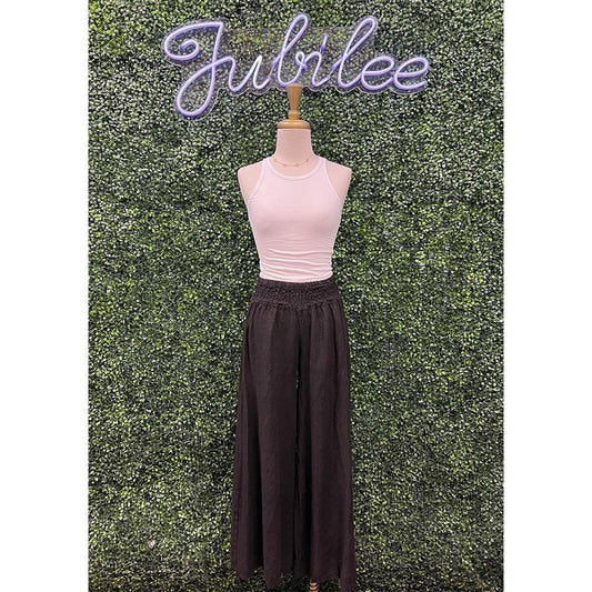 Black Wide Palazzo Pants