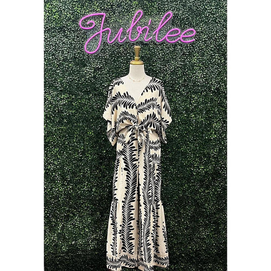 Kaomi Wide Leg Jumpsuit