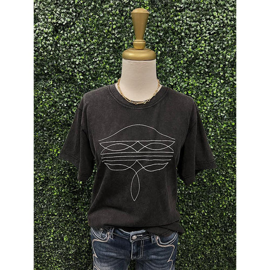 Boot Stitch Graphic Tee