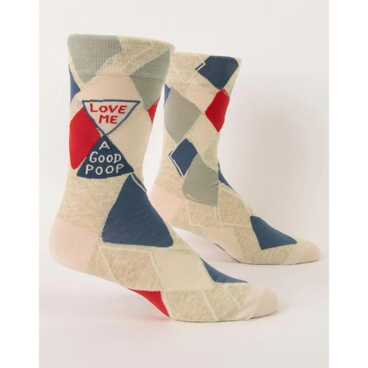Love Me A Good Poop M-Crew Socks