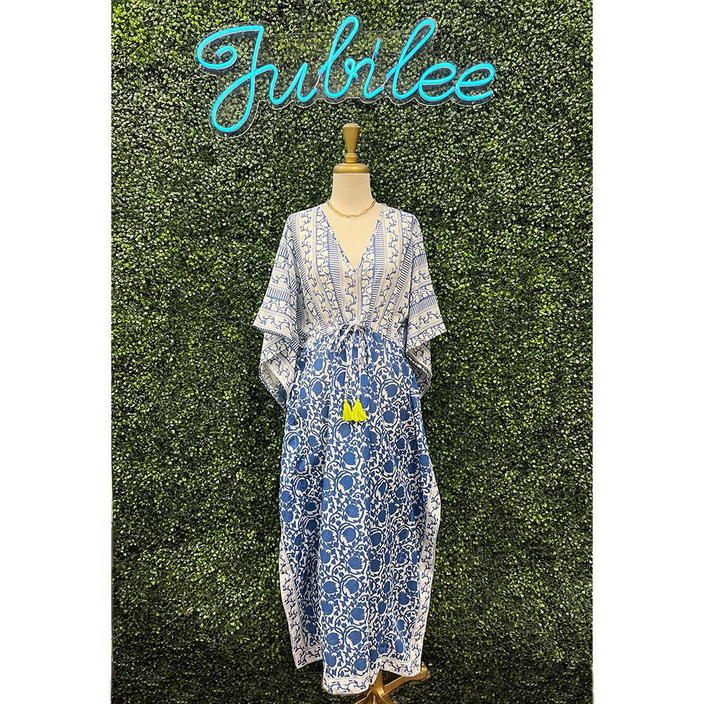 Nayla Blue Kaftan