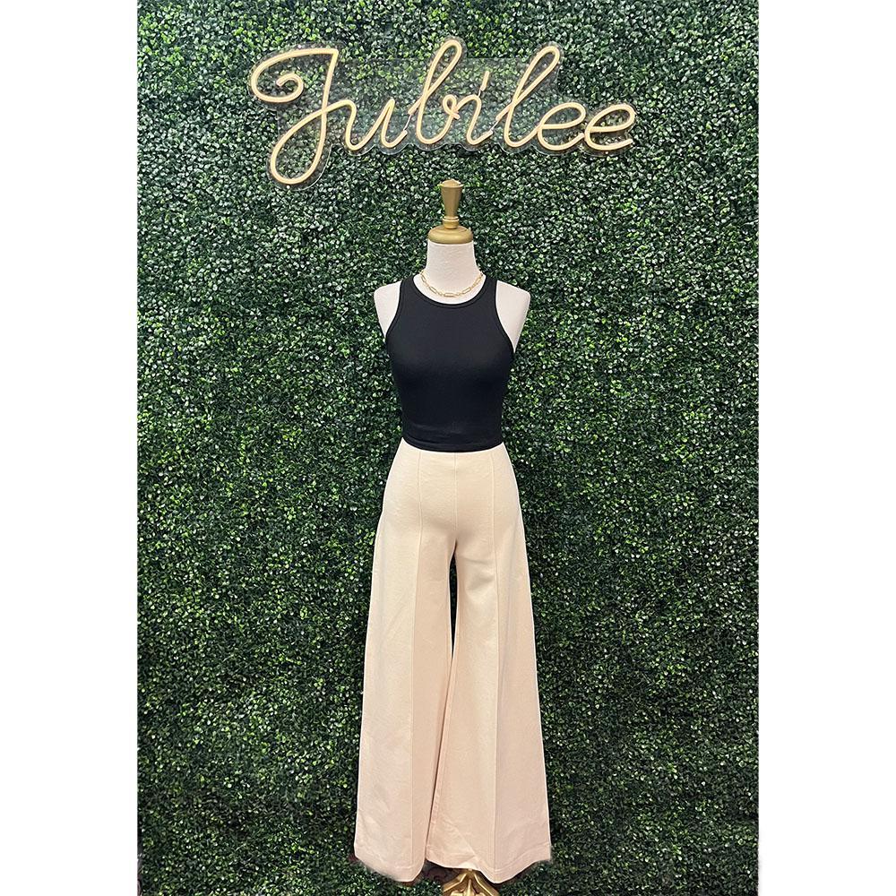Stone Wide Leg Pants