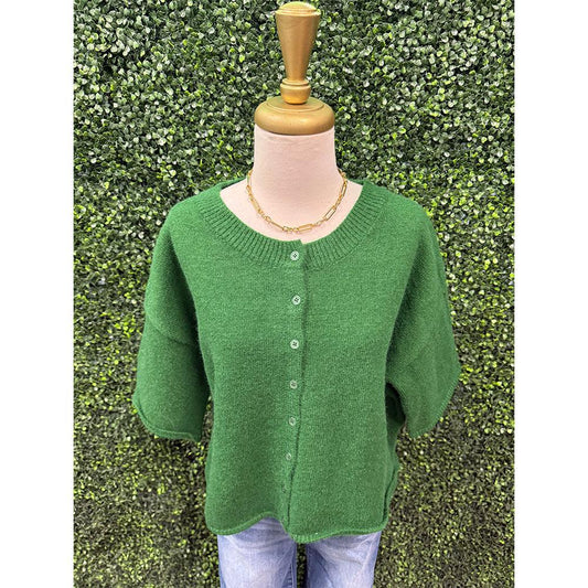 Amazon Green Sweater Top