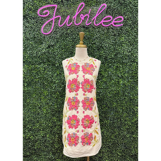 Giana Floral Embroidered Dress