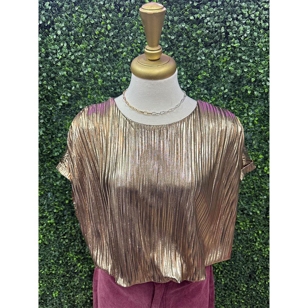 Antonella Gold Blouse