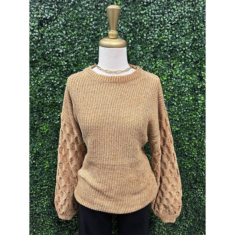 Mustard Chenille Sweater
