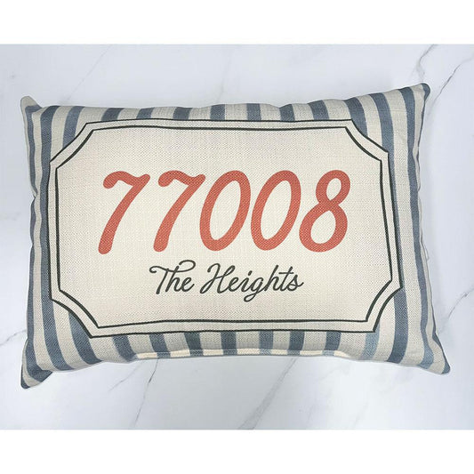 French Stripe Ribbon 77008 Pillow