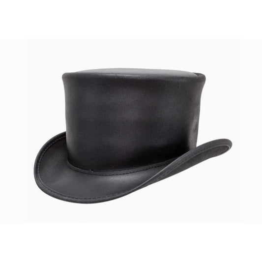 El Dorado Black Leather Hat