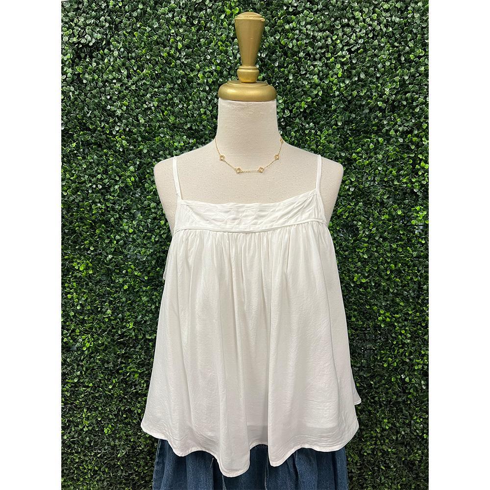 Ivy Flowy Strappy Cotton Top
