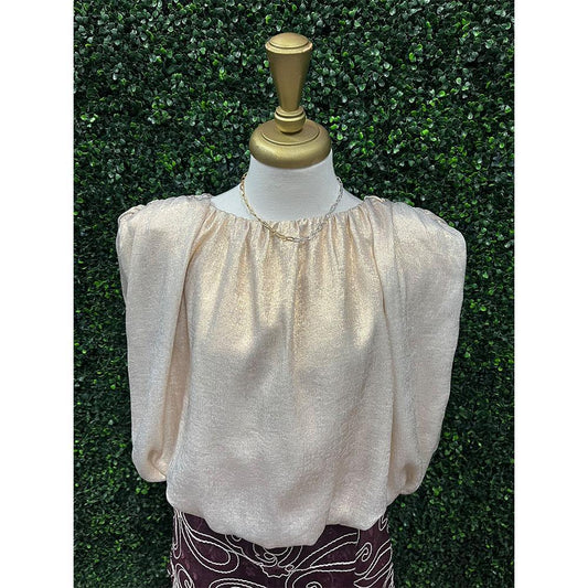Hattie Rose Gold Top