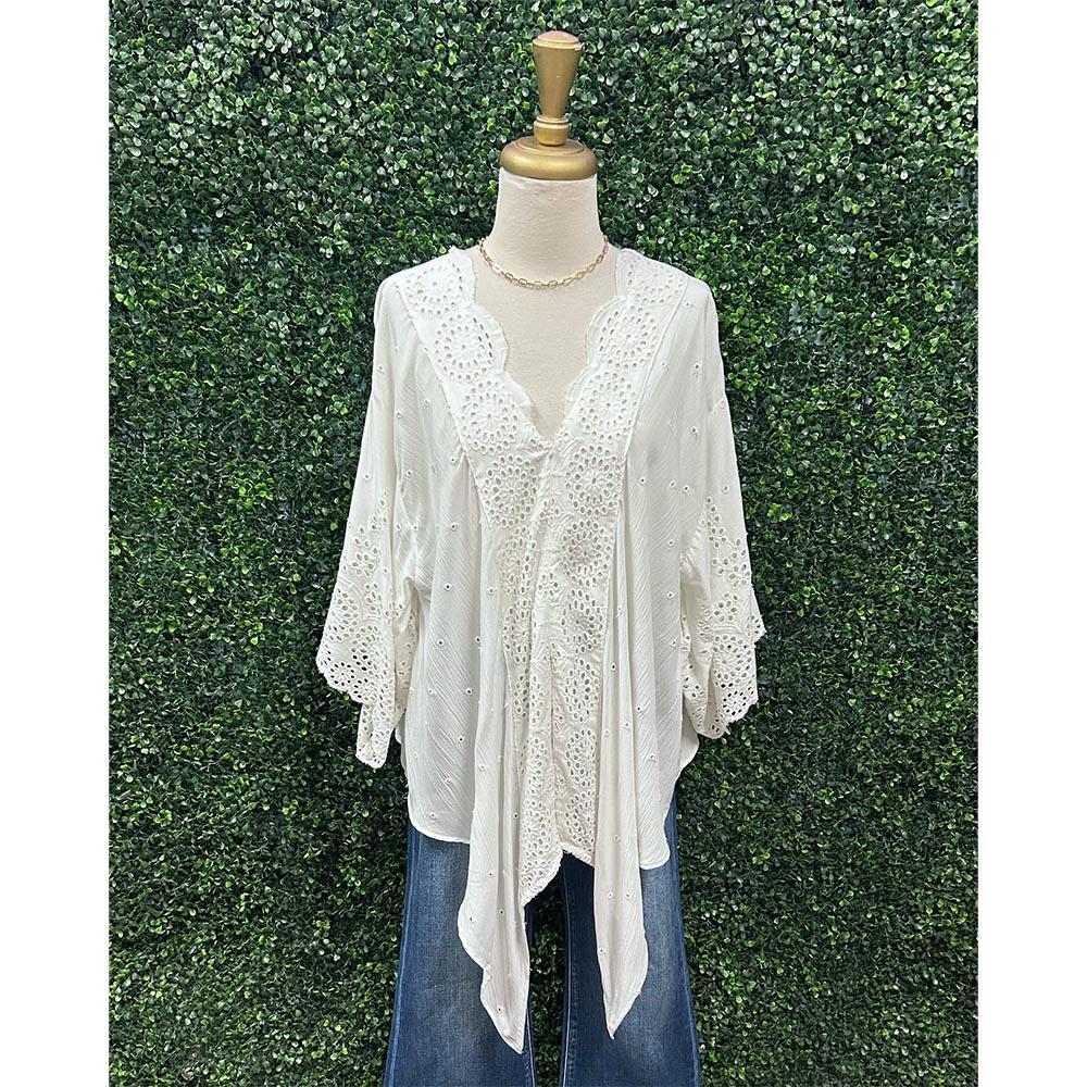 Deseree Off White Blouse