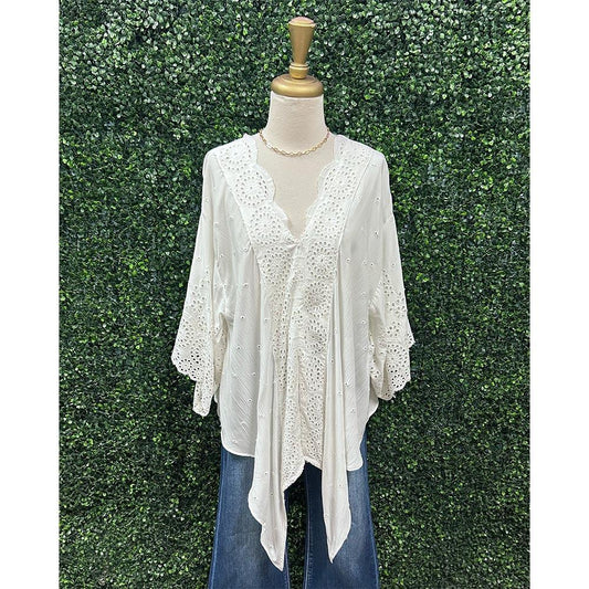 Deseree Off White Blouse