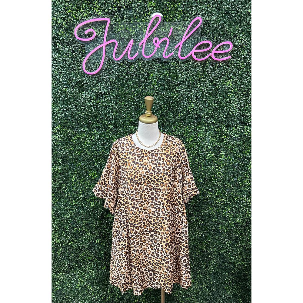 Kimmy Leopard Print Dress