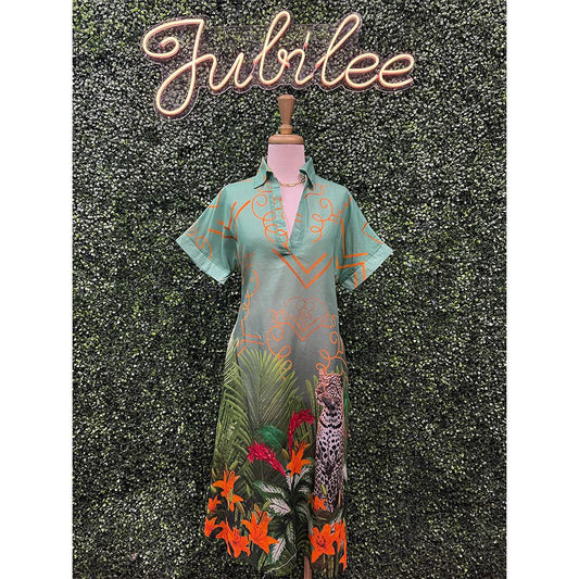 Ganya Green Tallulah Dress