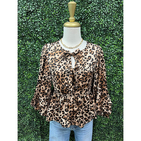 Jayla Animal Print Top