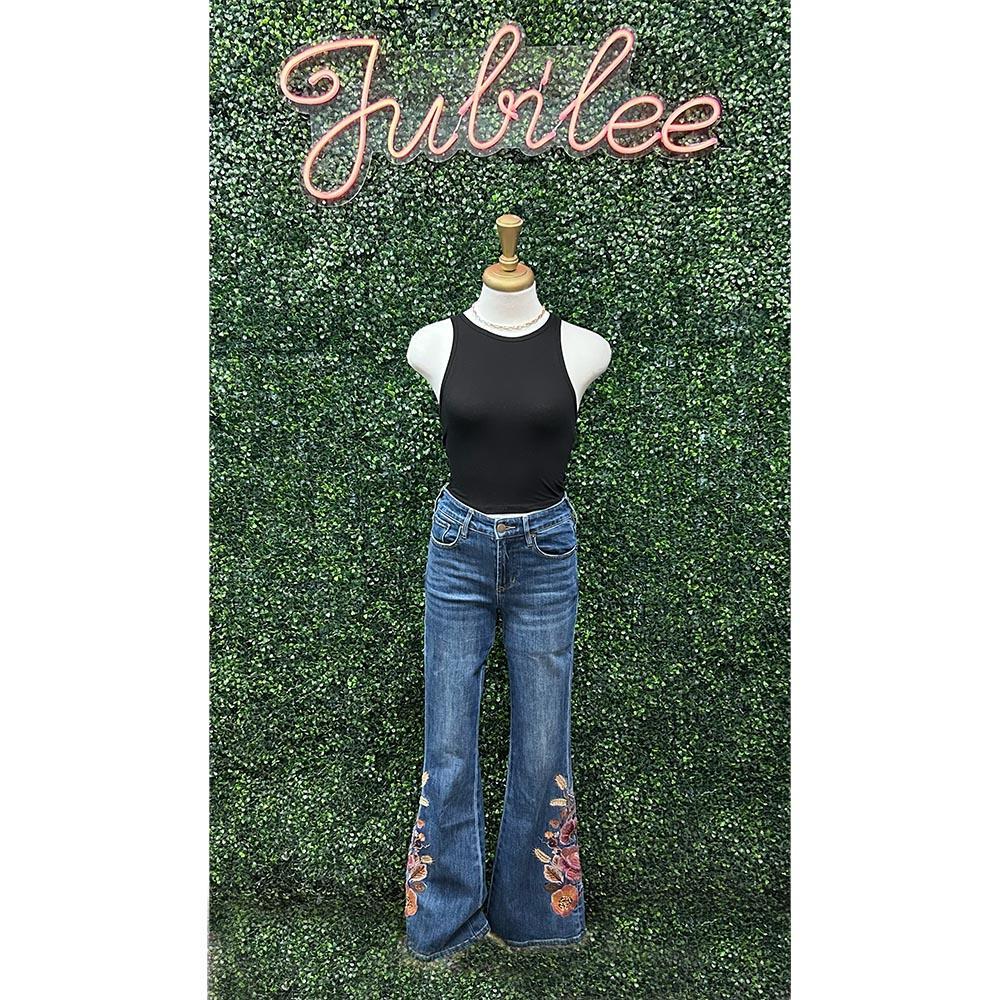 Rosa Autumn Revival Flare Jean