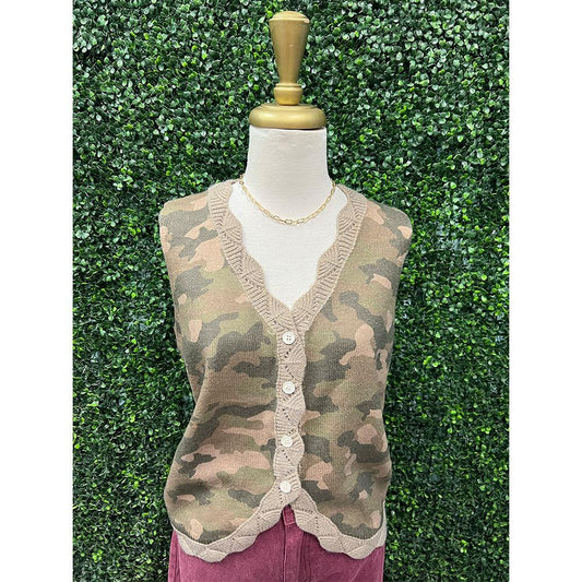 Grainna Camo Vest