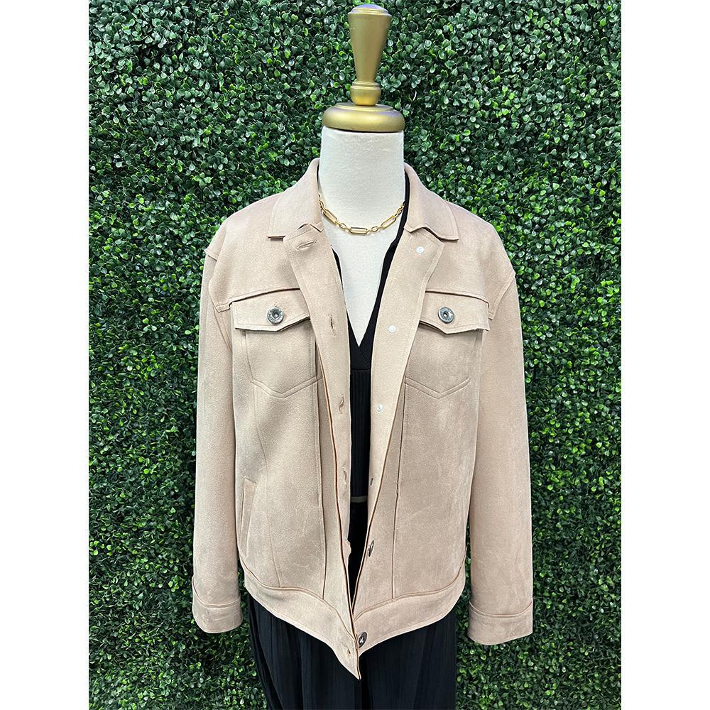 Cowboy Tan Suede Jacket