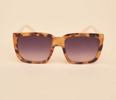 Luxe Ellery Sunglasses - Tortoiseshell/Coconut