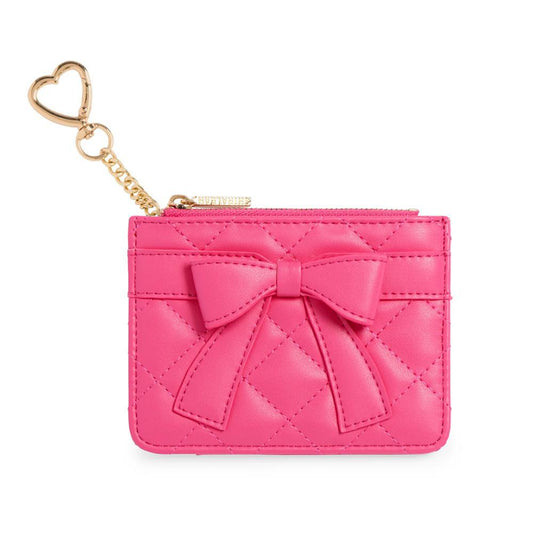 Quilted Bow Card Case