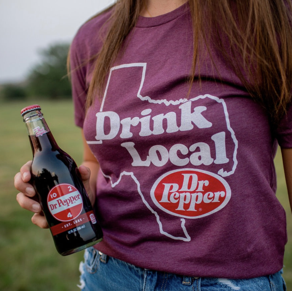 Drink Local Dr. Pepper Shirt by Tumbleweed TexStyles