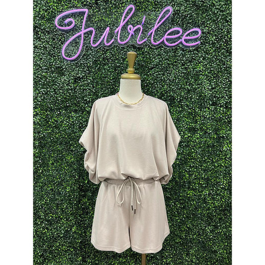 Sophie Taupe Soft Shorts
