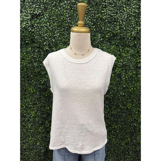White Charli Tank