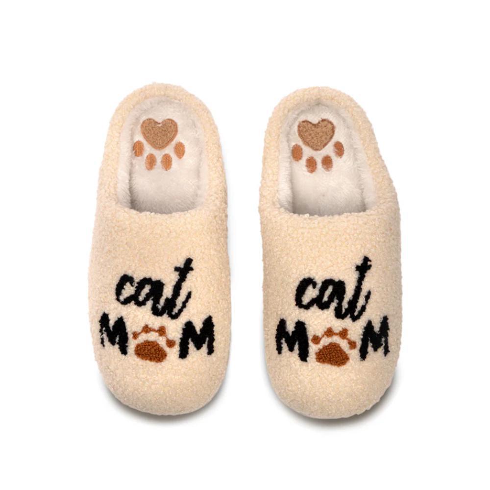 Cat Mom Slippers