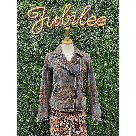 Deanna Charcoal Brown Jacket