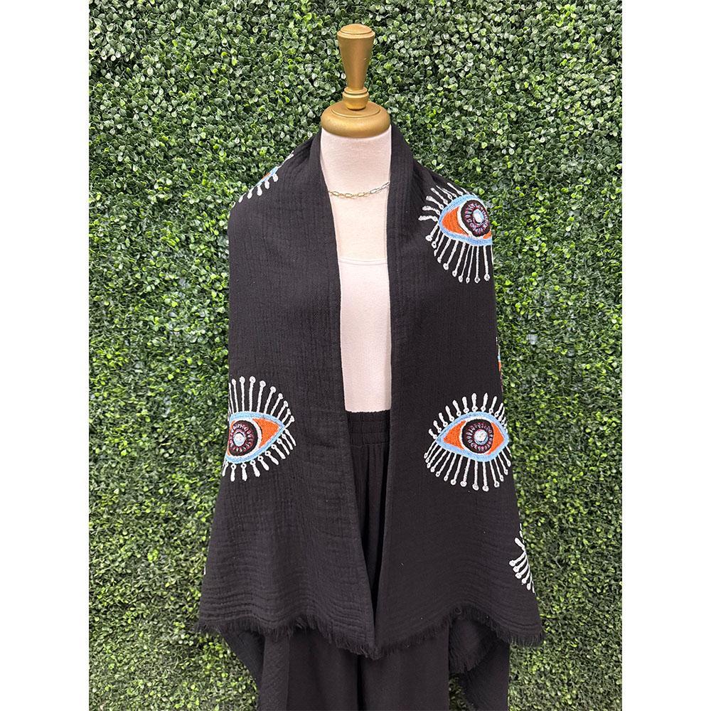 Painted Eye Scarf