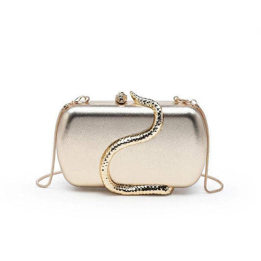 Gold Reputation Evening Bag