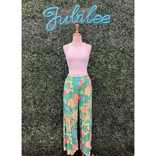 Kiani Boho Wide Leg Pant