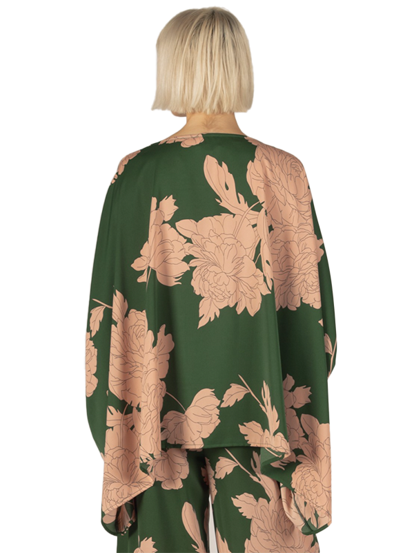 Hunter Floral Poncho Top