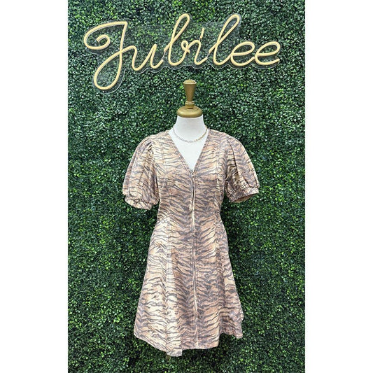 Albara Faded Tiger Dress