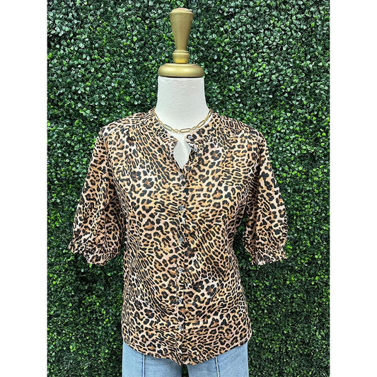 Eden Leopard Top