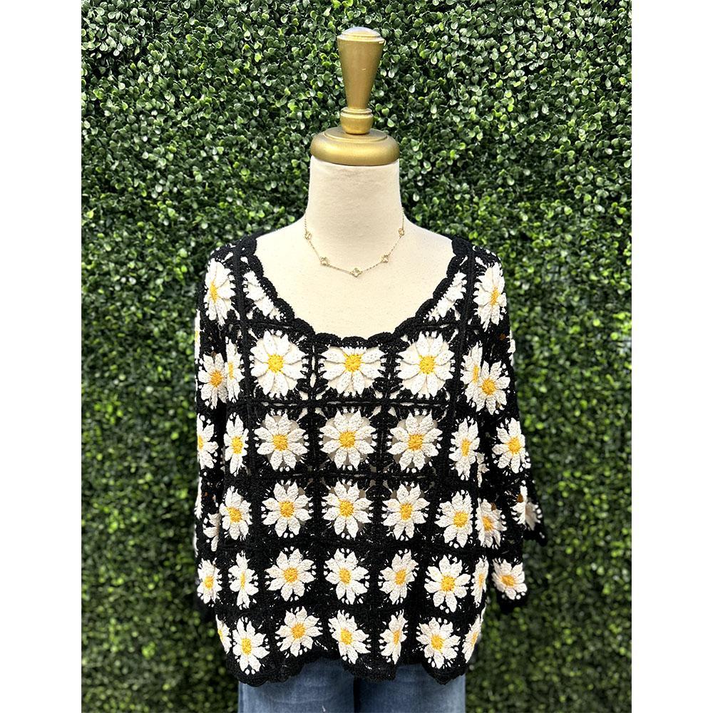 Daisy Crochet Top