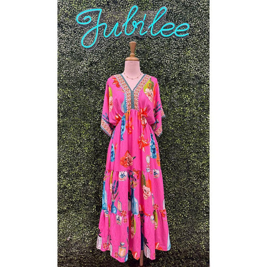 Penelope Peony Dress