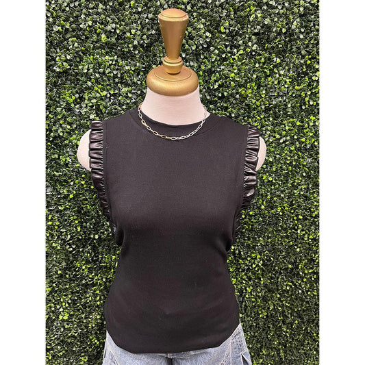 Black Bridget Novelty Top