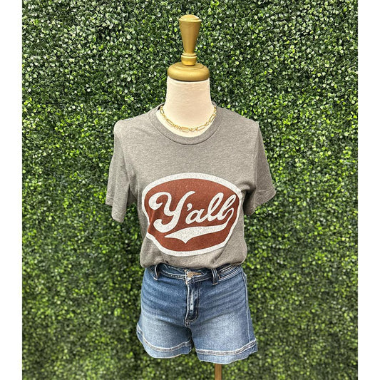 Y'all Badge Tee