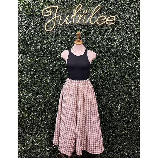 Malia Plaid Wide Leg Pants