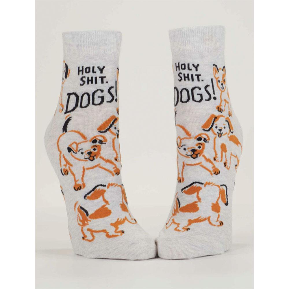 Holy Shit. Dogs! Ankle Socks