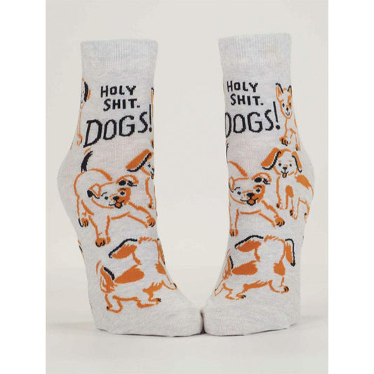 Holy Shit. Dogs! Ankle Socks