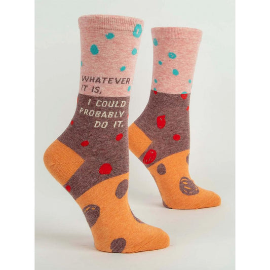 Whatever It Is, I Could Probably Do It. W-Crew Socks