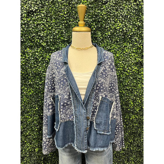 Destiny Mix Boho Western Jacket