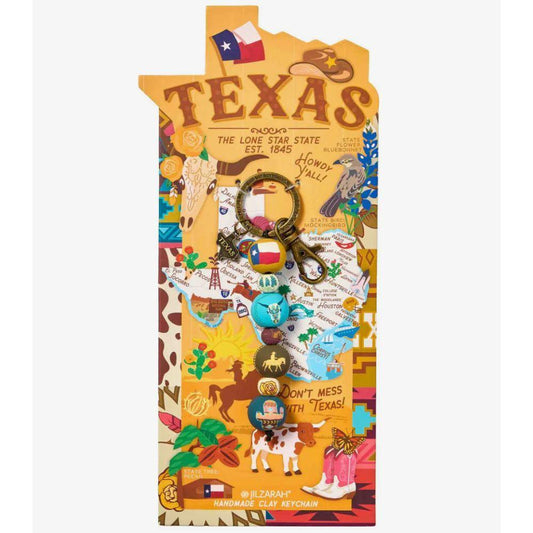 Texas Places We Love Keyclip