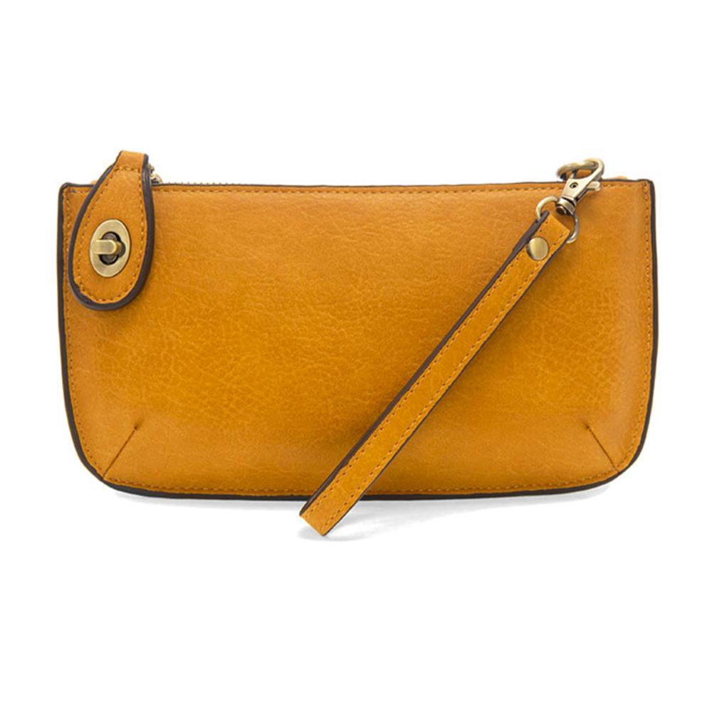 Mini Crossbody Wristlet Clutch Honey